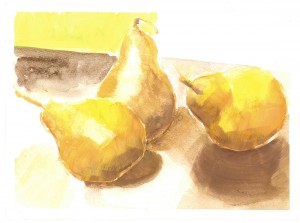 016. Három körte I. / Three pears     